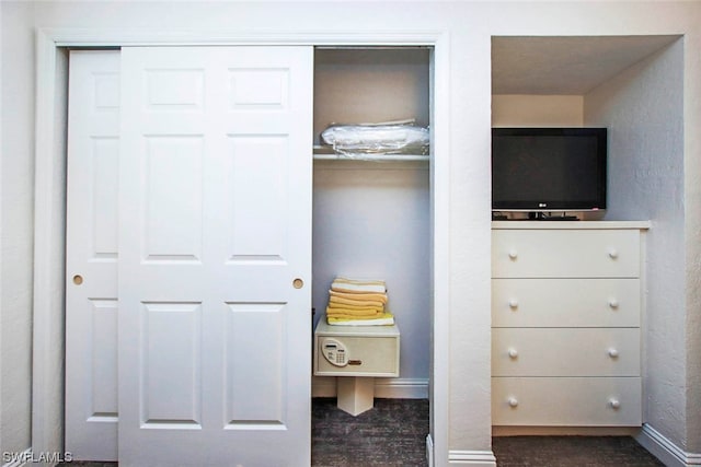 view of closet