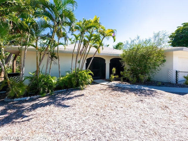 view of ranch-style home