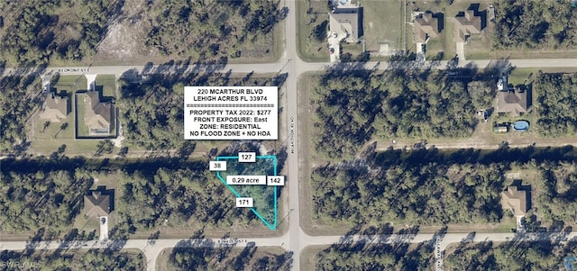 220 Mcarthur Blvd, Lehigh Acres FL, 33974 land for sale