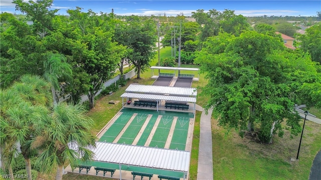 view of drone / aerial view