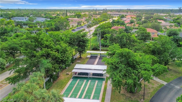 view of birds eye view of property