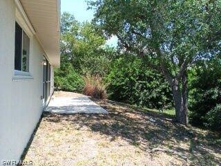 view of yard featuring a patio area