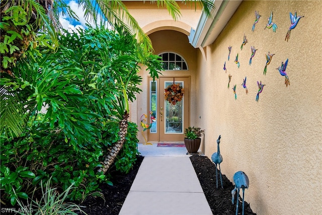 view of entrance to property