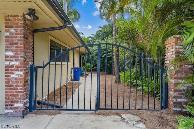 view of gate