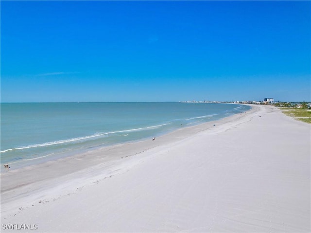 6230 Estero Blvd Unit 202, Fort Myers Beach, FL 33931 - water view featuring a view of the beach