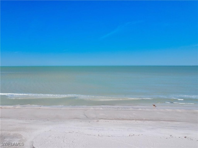 6230 Estero Blvd Unit 202, Fort Myers Beach, FL 33931 - property view of water featuring a view of the beach