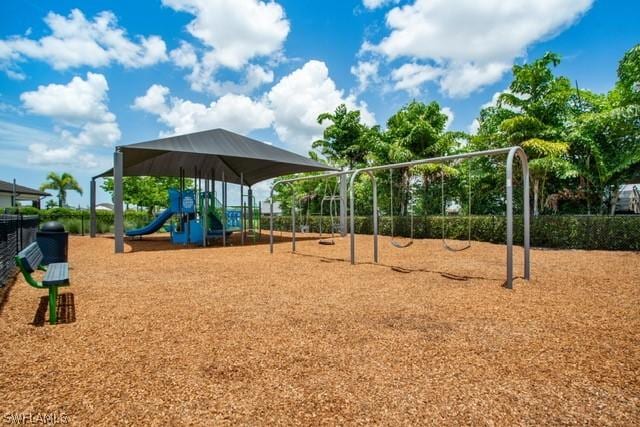 view of communal playground