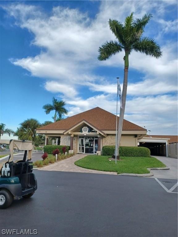 view of ranch-style home