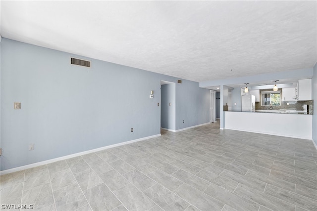 view of unfurnished living room