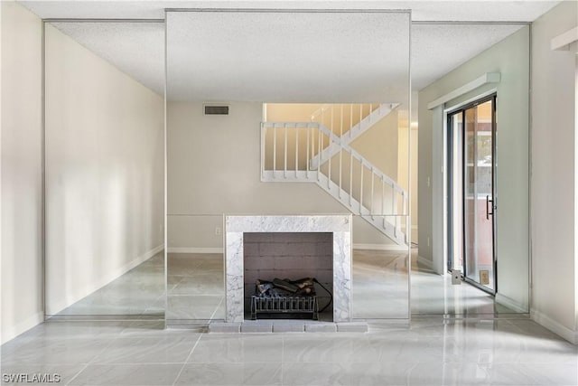 view of unfurnished living room