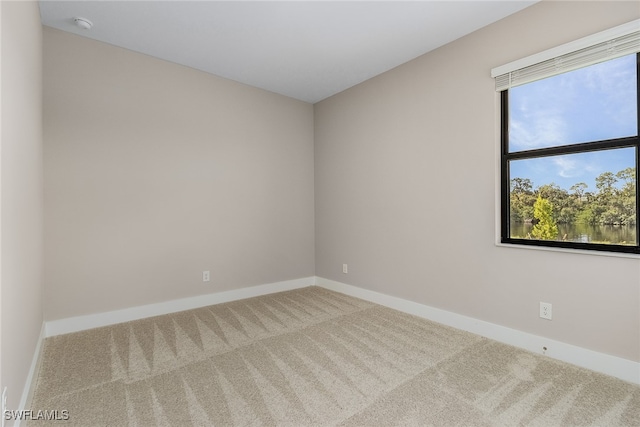 unfurnished room featuring carpet floors