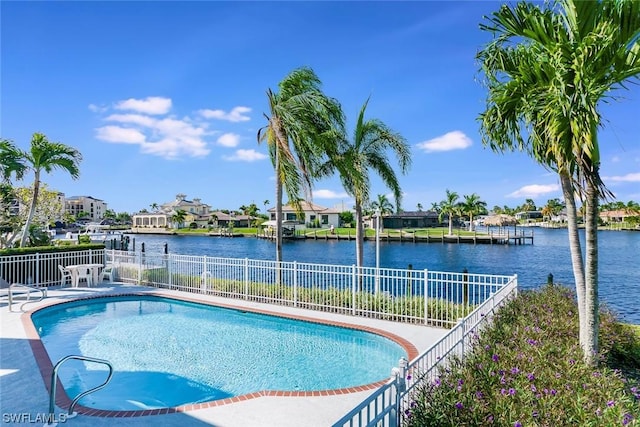 4630 SE 20th Ave, Cape Coral, FL 33904 - view of pool with a water view