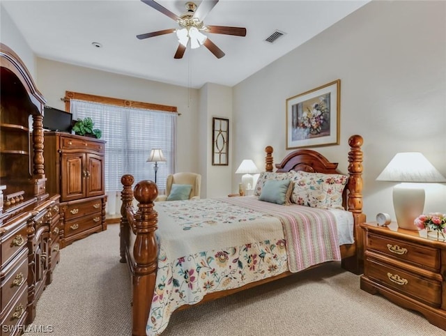 4630 SE 20th Ave, Cape Coral, FL 33904 - carpeted bedroom with ceiling fan