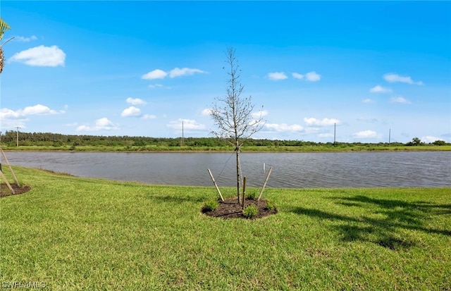 property view of water