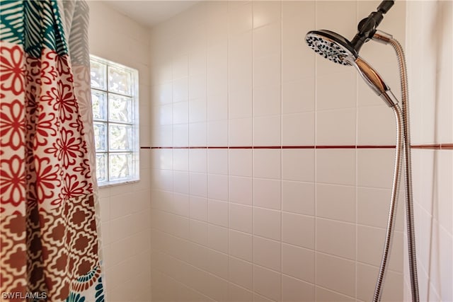 room details with walk in shower