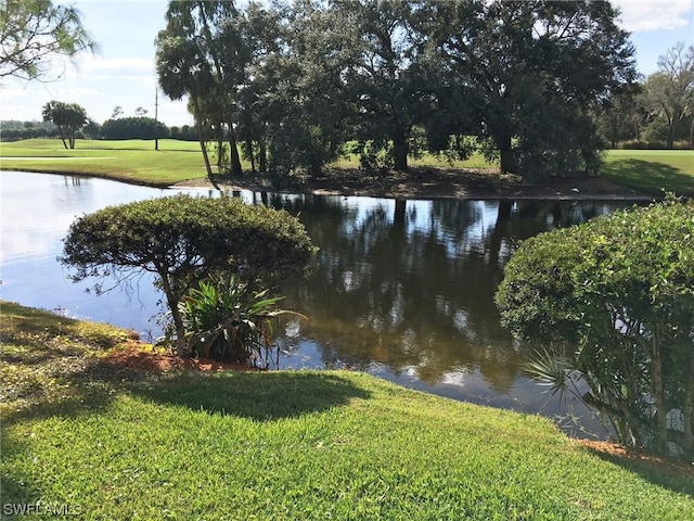 property view of water