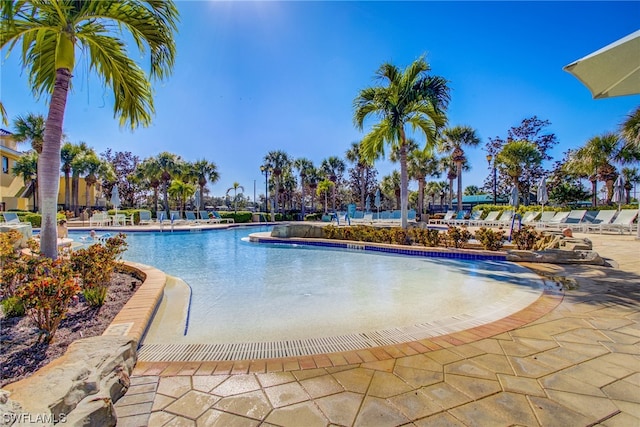 view of swimming pool