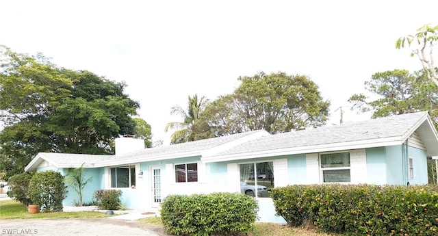 view of ranch-style house