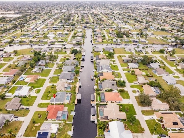 view of drone / aerial view