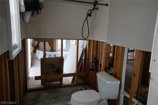 bathroom with toilet