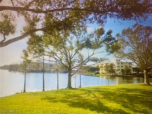 view of water feature