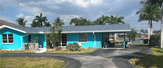 view of ranch-style house