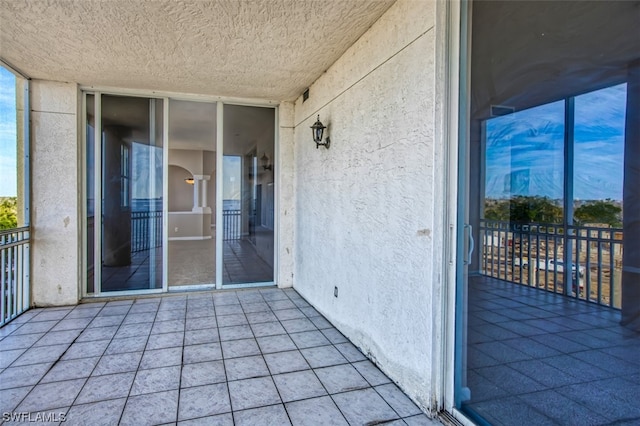 exterior space with a balcony