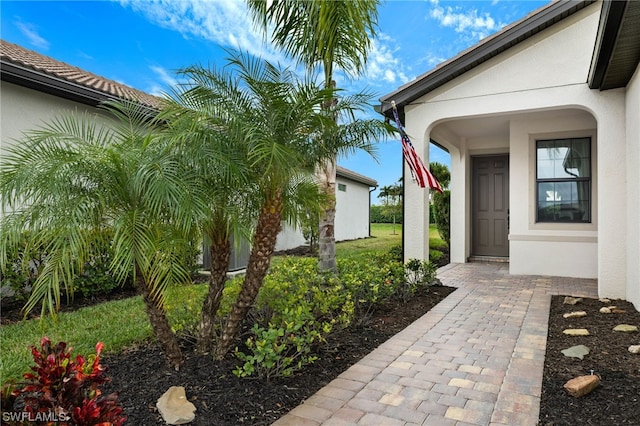 view of property entrance