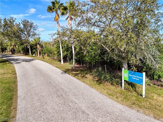 view of road