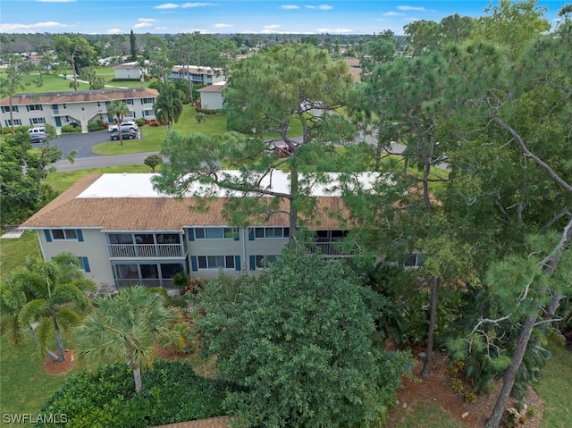 view of aerial view