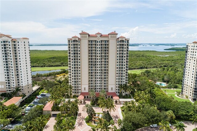 view of property featuring a water view