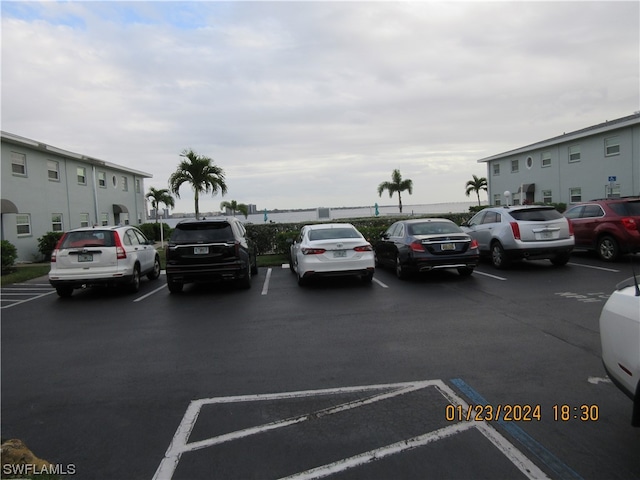 view of vehicle parking