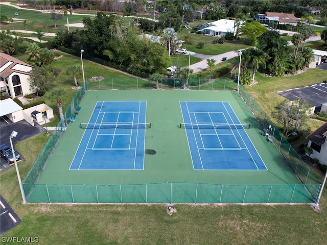 view of sport court