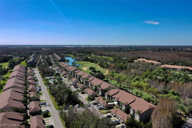 view of aerial view