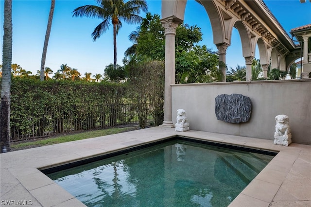 view of pool
