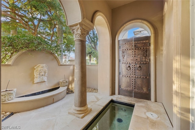 exterior space with plenty of natural light