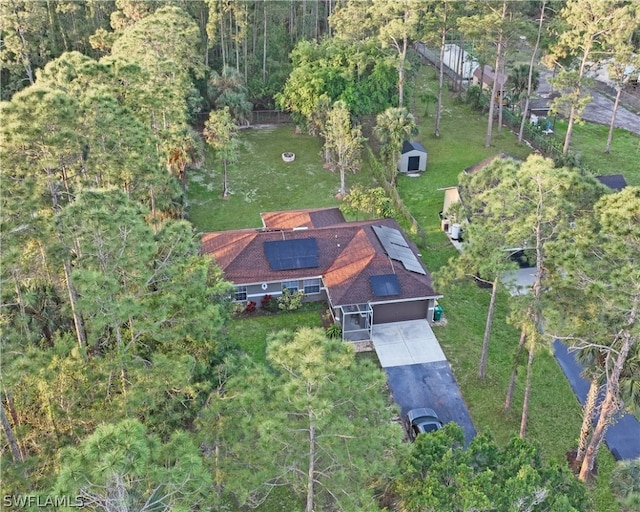 view of birds eye view of property