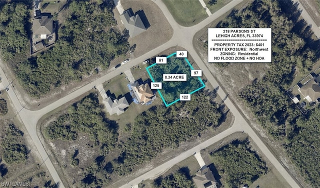 218 Parsons St, Lehigh Acres FL, 33974 land for sale