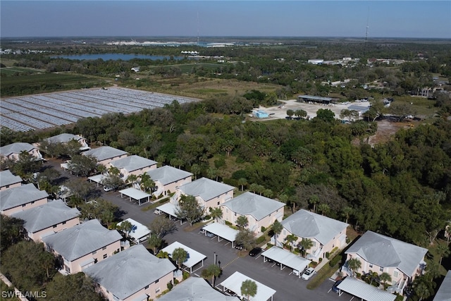 view of aerial view