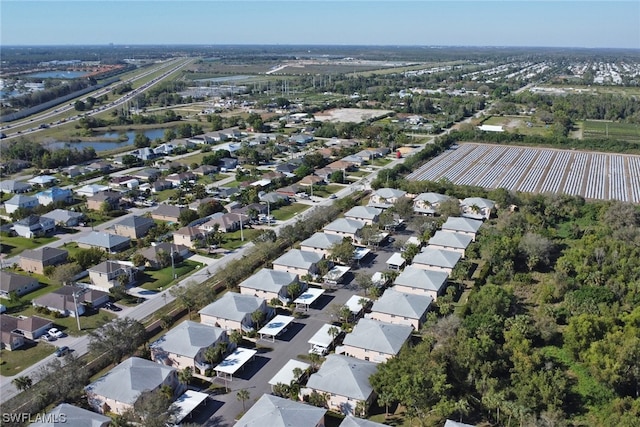 view of aerial view