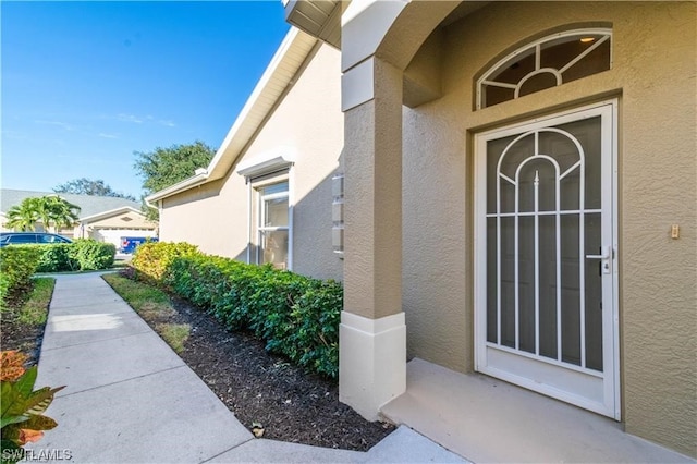 view of property entrance