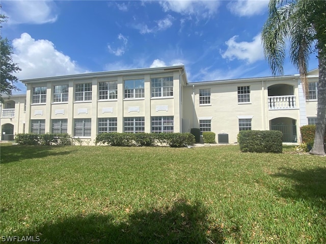 view of property featuring central AC