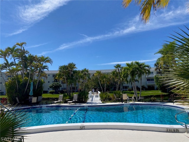 view of swimming pool