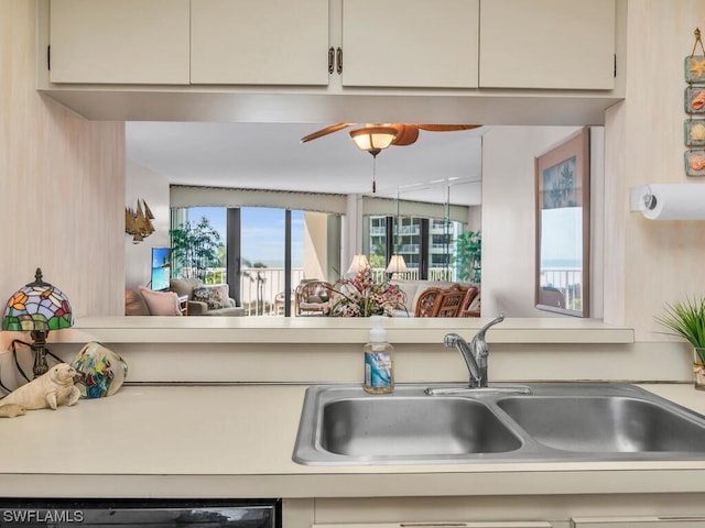 kitchen featuring sink