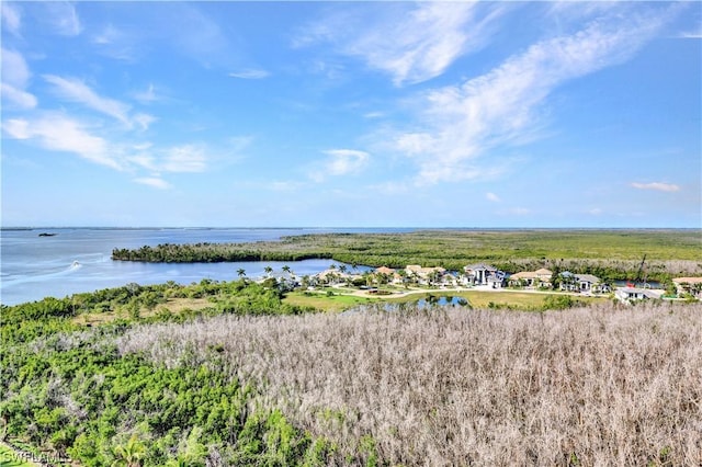 property view of water