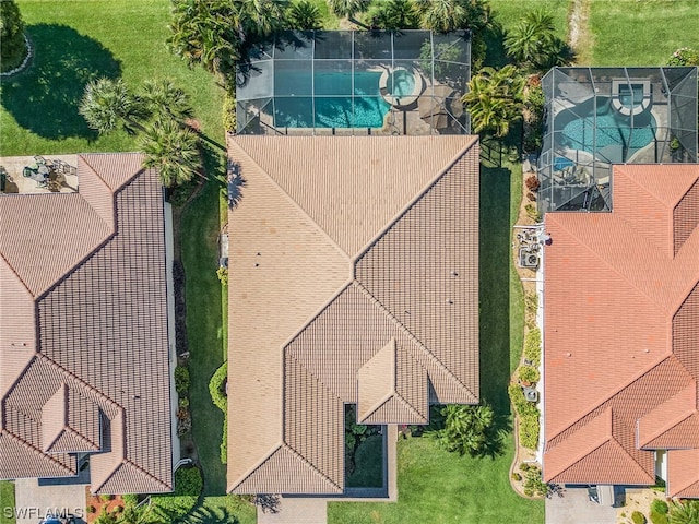 view of birds eye view of property