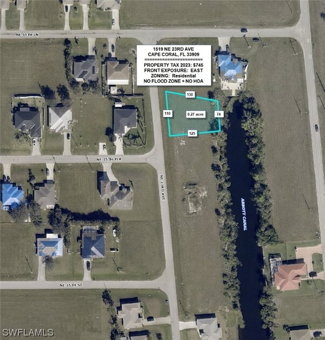 1519 NE 23rd Ave, Cape Coral FL, 33909 land for sale