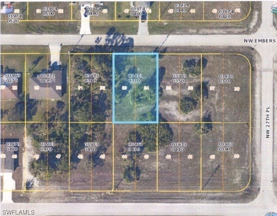 2720 NW Embers Ter, Cape Coral FL, 33993 land for sale