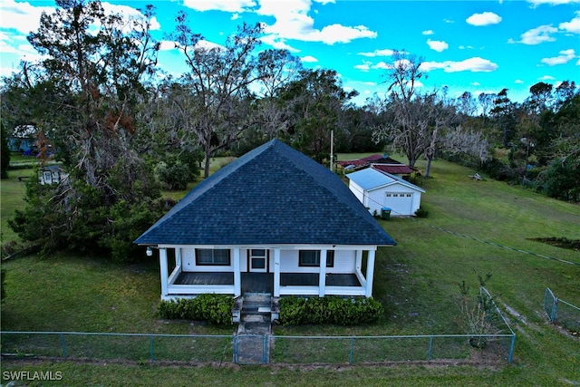 aerial view