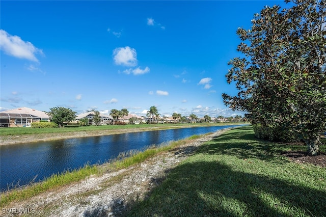 property view of water